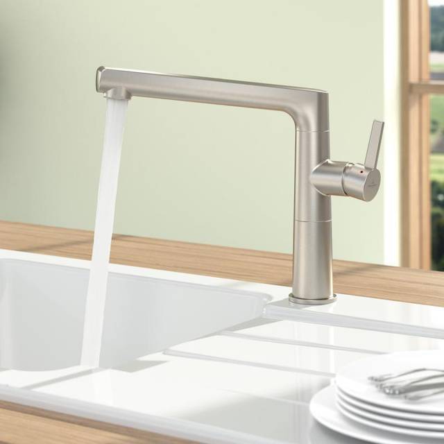 Villeroy &amp; Boch Sorano Stainless Steel Kitchen Sink Tap 926700LC