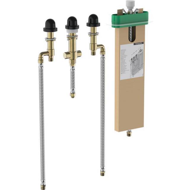 Hansgrohe Basic Set for 4-Hole Rim Mounted Bath Mixer