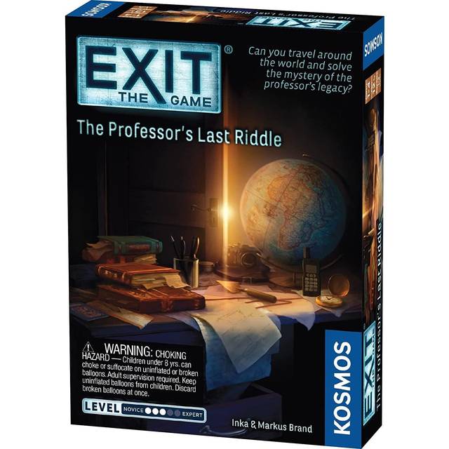 EXIT: The Game (Engelsk) - The Professor's Last Riddle (Escape Room Puzzle Game)