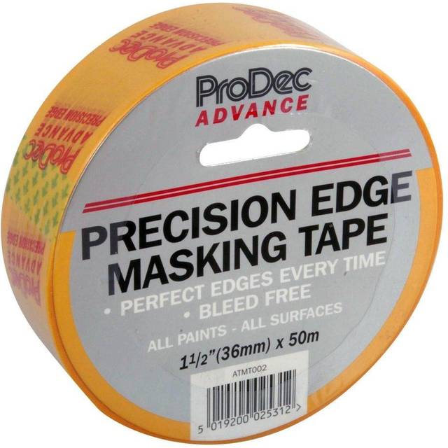 ProDec Advance Precision Edge Masking Tape - 36mm x 50m - Yellow