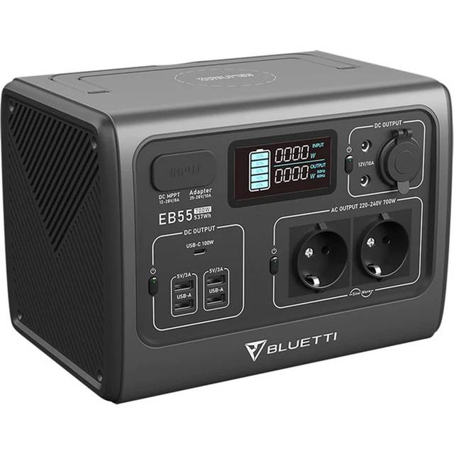 BLUETTI EB55 Portable Power Station 537Wh