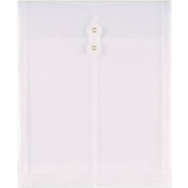 Staples Poly Envelopes w/Top Opening  Letter  Clear  10/Pack