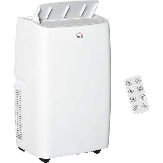 HOMCOM 12,000 BTU Portable Air Conditioner Unit with Remote - 24H Timer - 25m² | TJ Hughes