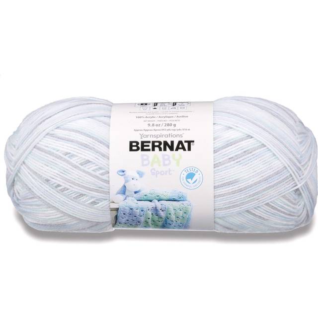 Bernat baby sport big ball yarn ombres-cool blue 163124-24129
