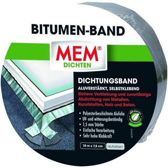 500480 Bitumen Tape 10 m x 75 mm Aluminium
