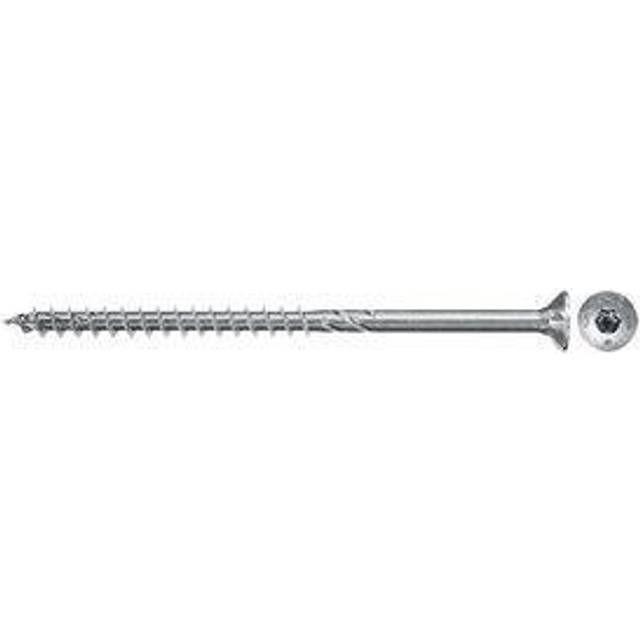 PowerFast II CTP 5.0 x 70, Chipboard Screw (200 Pieces) with Partial Thread, Countersunk Screw with Inner Star, Screw for Woodworking, Reduces
