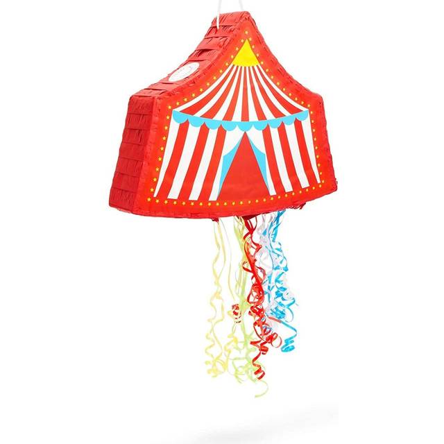 Pull String circus Pinata for carnival Theme Party Decorations, Birthday Parties, (Small, 165 x 30 x 131 in)