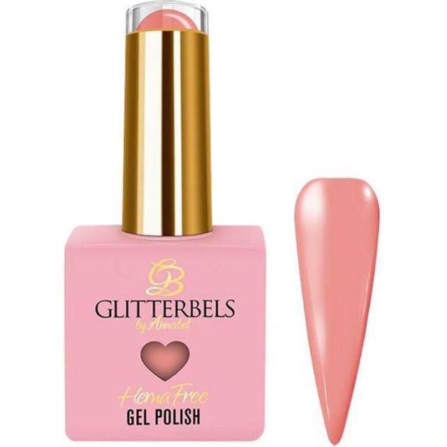 Glitterbels Hema Free Gel Polish - Cute As Coral 8ml (HGEL005)
