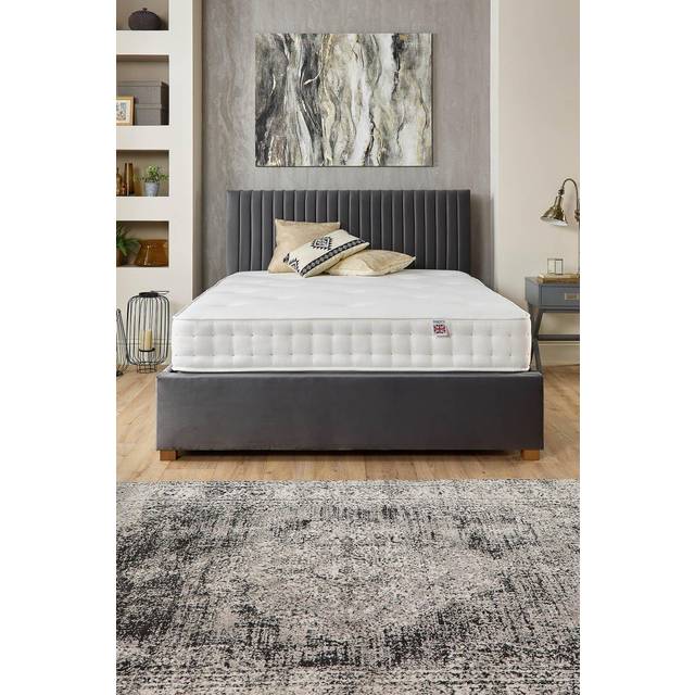 True Hybrid Natural & Memory Pocket+ Mattress - White - Small Single