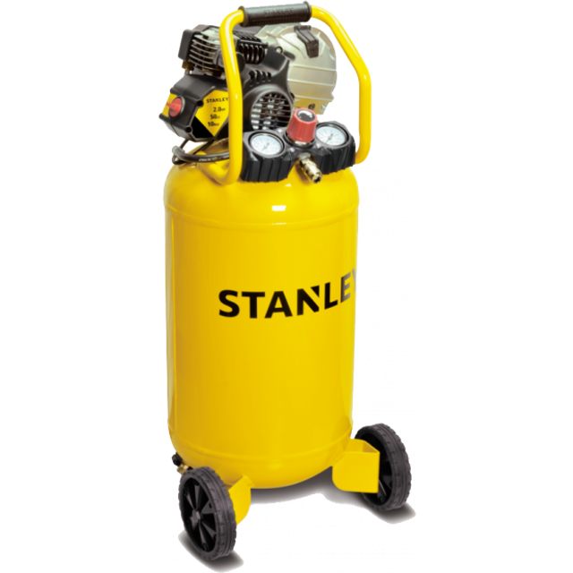 Stanley 2017208 HY227/10/50 V kompressor (kompakt; elektrisk; tryck 10 bar; 24 kg; tank 50 liter, motoreffekt 2 hk)