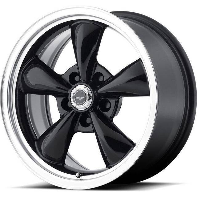 American Racing AR105 Torq Thrust M Gloss Black Machined Lip 8X17 5/120,65 ET0 CB72,56