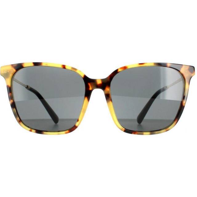 Valentino Square Womens Havana Smoke Grey VA4078 - Brown - One Size