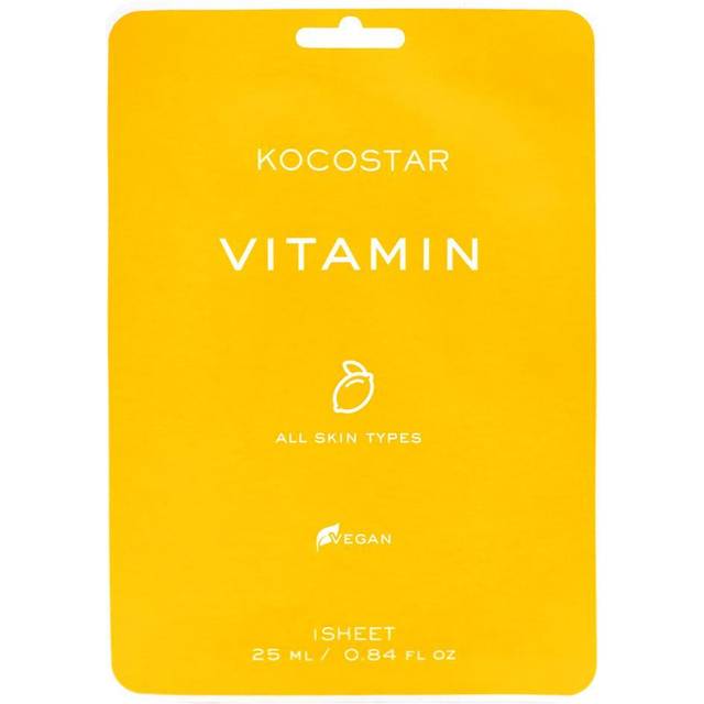 Kocostar Vitamin Mask Sheet, Ansigtsmaske 25ml