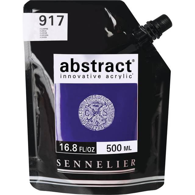 Sennelier Abstract Acrylic Paint 500ml Purple (Satin)