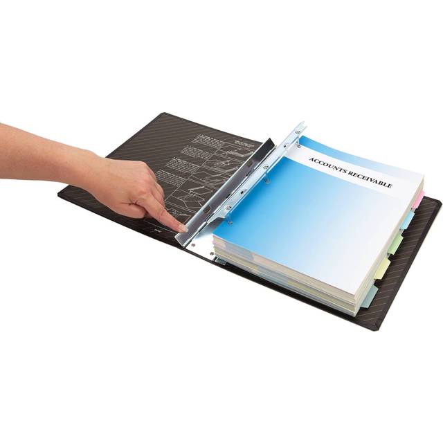 Itoya P40 Springpost Binder with 4 Paper Capacity  Black