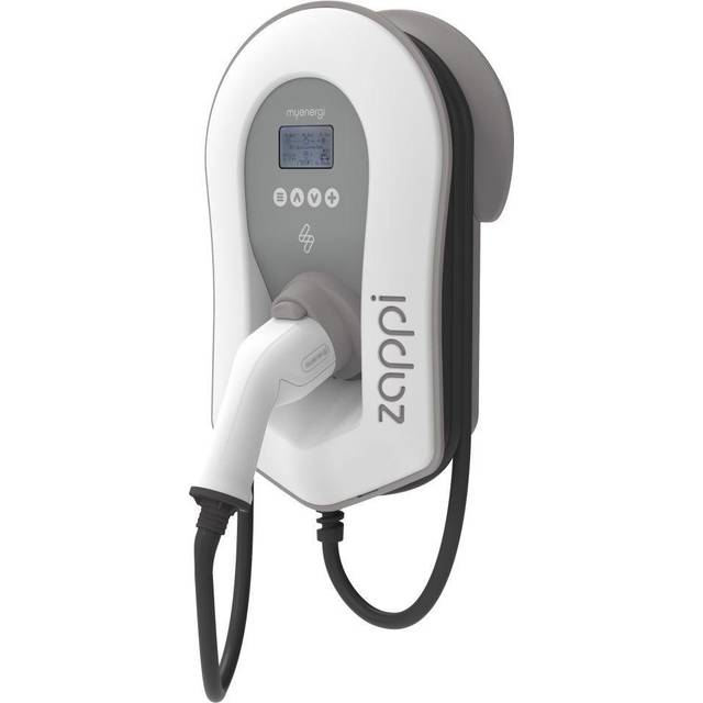 My Energi Zappi 7-22kW Multi-Phase Tethered Type 2 Eco-Smart EV Charger White