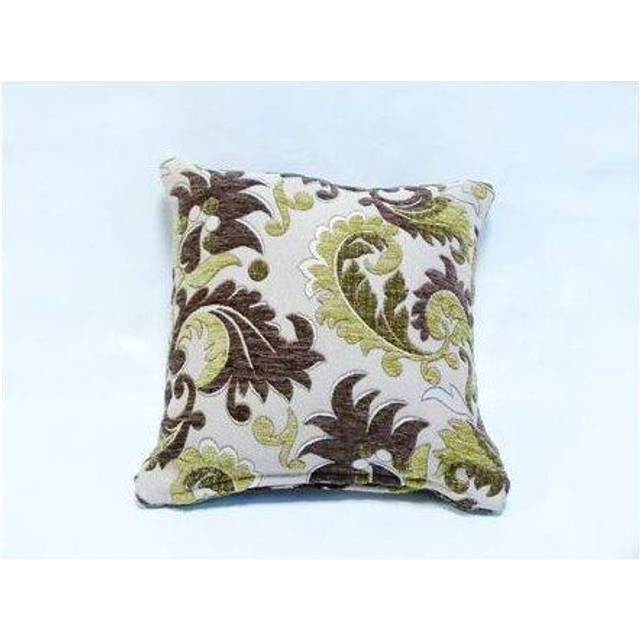 Emma Barclay - Aspen Floral Embellished Cushion Cover, Moss Green, 43 x 43 Cm
