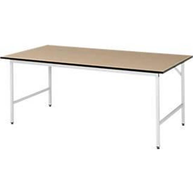 RAU frame 30 x 30 mm, MDF panel, frame 30 x 30 mm, MDF panel, WxD 2000 x 1000 mm, light grey - light grey RAL 7035