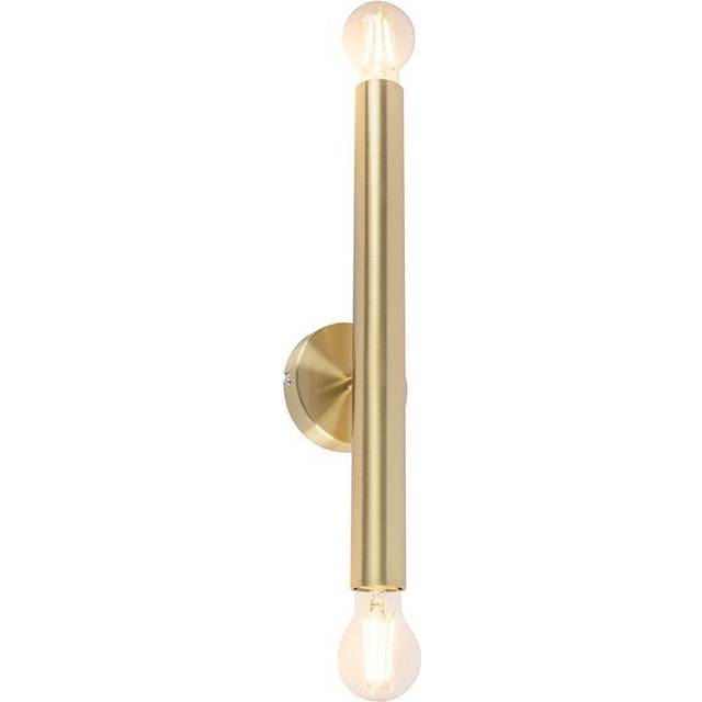 Vägglampa Hotel Chic Guld 2-Ljus - Tubi
