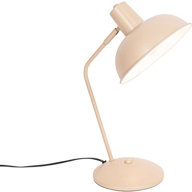 Retro bordslampa beige - Milou