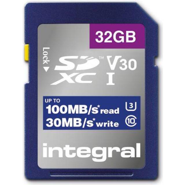 INTEGRAL V30 Class 10 SD Memory Card - 32 GB