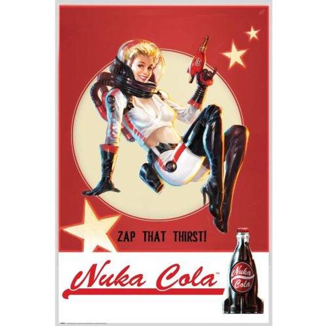 Fallout Nuka Cola Poster multicolour - Onesize