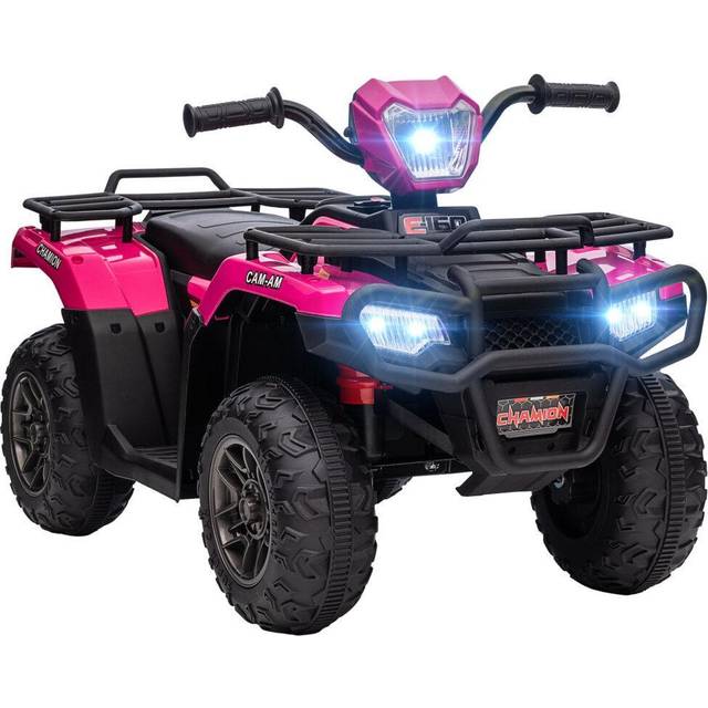 HOMCOM 12V Kids Quad Bike for Ages 3-5 Years - Pink | TJ Hughes