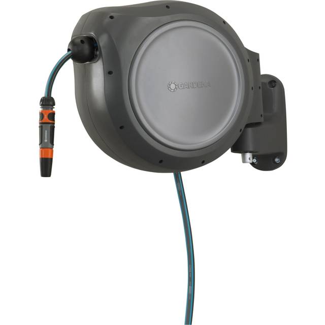 8055-28 Wall Mounted Rollup Hose Reel 30m - Gardena