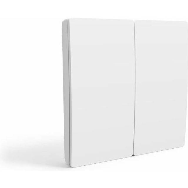 ENERJ 2 Gang Kinetic Switch, White - WS1051X