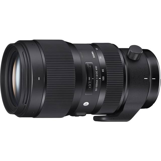 Sigma 50-100mm f/1.8 DC HSM Art Camera Lens for Nikon Mounts in Black