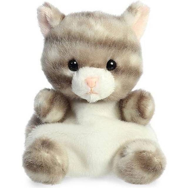 Aurora Palm Pals Silver Kitty Cat Soft Toy