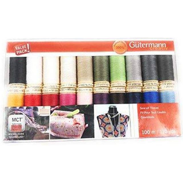 Gutermann Sew-All Polyester Thread Set 20 Spools-Basics 731015-1