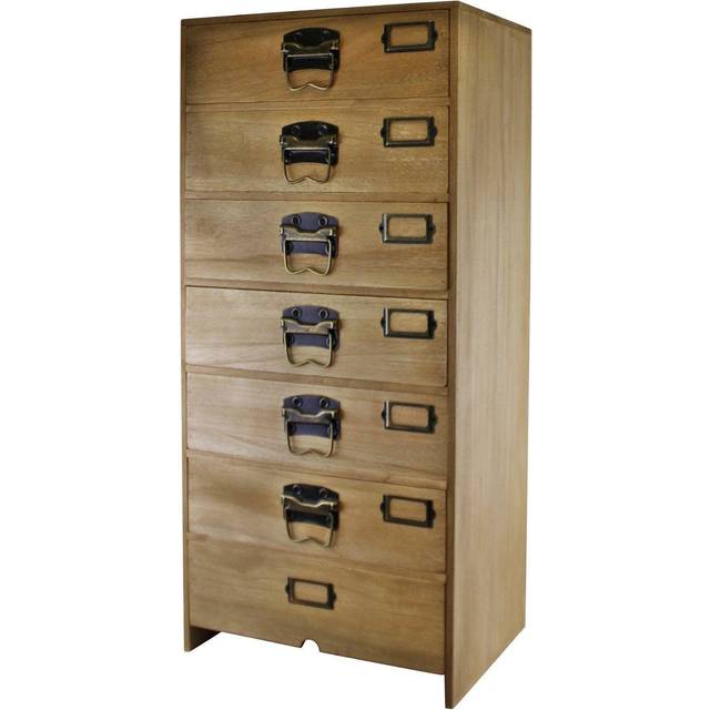 Tall Wooden Chest of Drawers