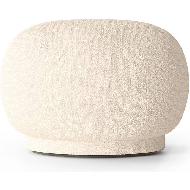 Rico Pouf Wool Boucle - Off-white Pouf