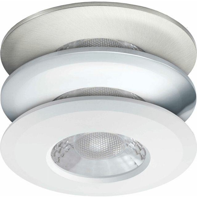 JCC V50 6W Fixed IP65 LED Downlight 3 Bezels, Colour Adjustable - JC1001/3B