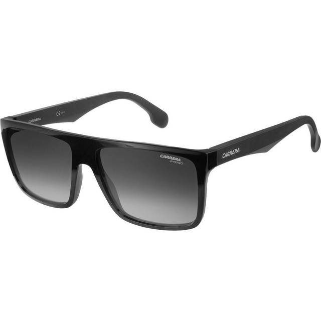 CARRERA 5039/S 9O 807 58 Unisex Solglasögon för vuxna, svart (svart / mörkgrå Sf).