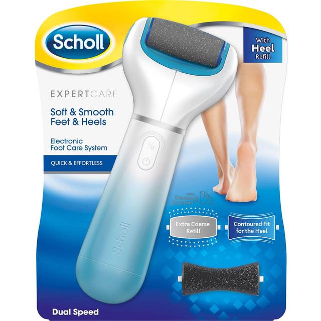 Scholl ExpertCare Electronic Foot Care System - Fodfil test - Dinskønhed.dk