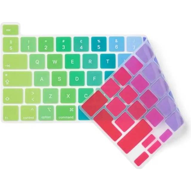 Philbert - Keyboard cover - Scandinavian letters - MacBook Pro 13” M1-M2 2020/2022 and 16 2019 - Rainbow
