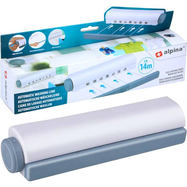Extendable Washing Line - 4 Lines - 14 m
