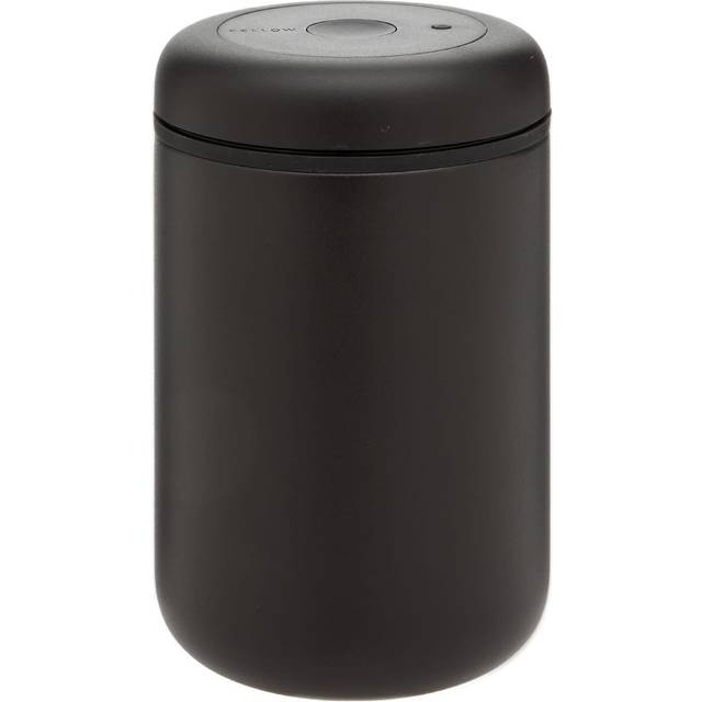 Vacuum container Fellow Atmos Matte Black Steel, 1200 ml