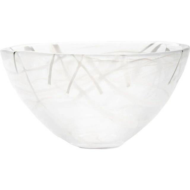 Kosta Boda Contrast bowl 230 mm White-white