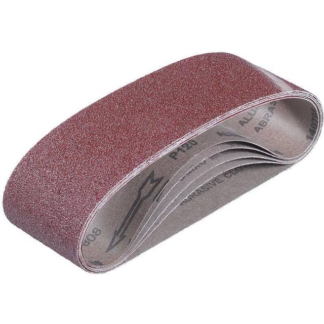 Einhell 75 x 533mm Sanding Belt 75mm x 533mm Assorted Pack of 5