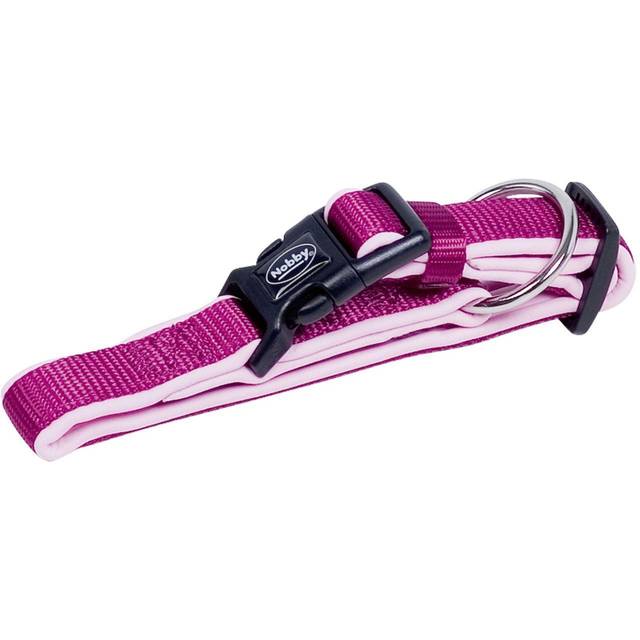 Nobby Klassisk Preno hundkrage, 45-65 cm/25-35 mm, hallon/rosa