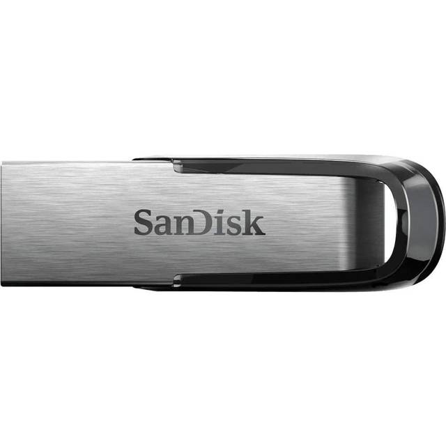 SanDisk 128GB Ultra Flair, USB 3.0 Flashminne, upp till 150 MB/s, Silver