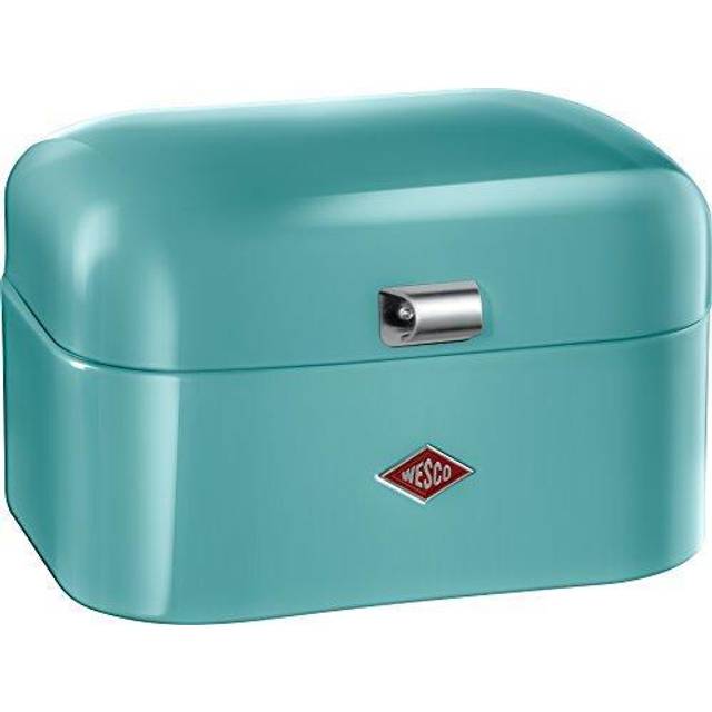 Wesco 235 101 Single Grandy brödlåda svart 22 x 28 x 17 cm (L/B/H), rostfritt stål