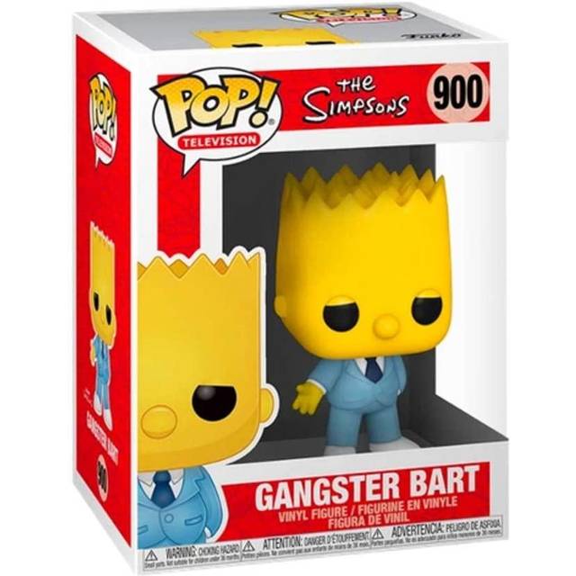 Funko 52947 POP Animation: The Simpsons-Mafia Bart, Flerfärgad