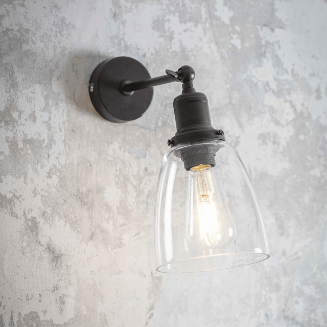 Garden Trading Hoxton Dome Wall Light - Antique Bronze