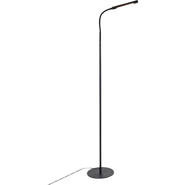 Design Floor Lamp Black Incl. led with Touch Dimmer - Palka