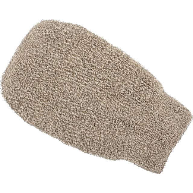 Kost Kamm Linned Fiber Massage Handske