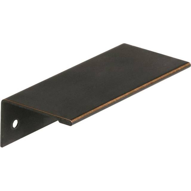 Amerock | Cabinet Pull | Oil Rubbed Bronze | 3 inch (76 mm) Center to Center | Edge Pull | 10 Pack | Drawer Pull | Drawer Handle | Cabinet Hardware